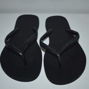 Havaiana Black Slim FlipFlops